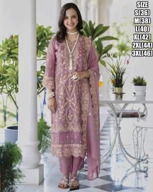 Presenting Party Wear Designer Stitched Salwar Suit