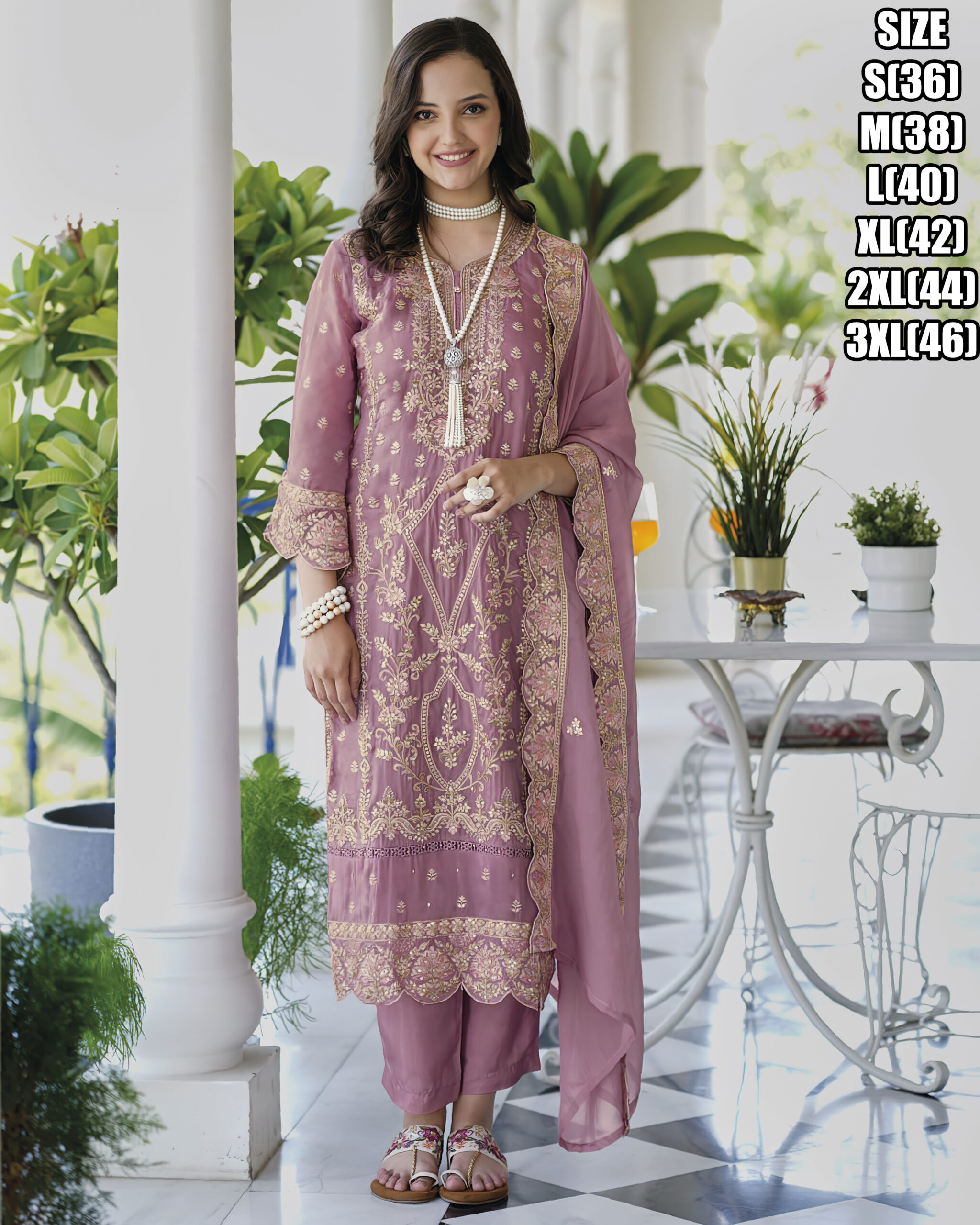 Presenting Party Wear Designer Stitched Salwar Suit