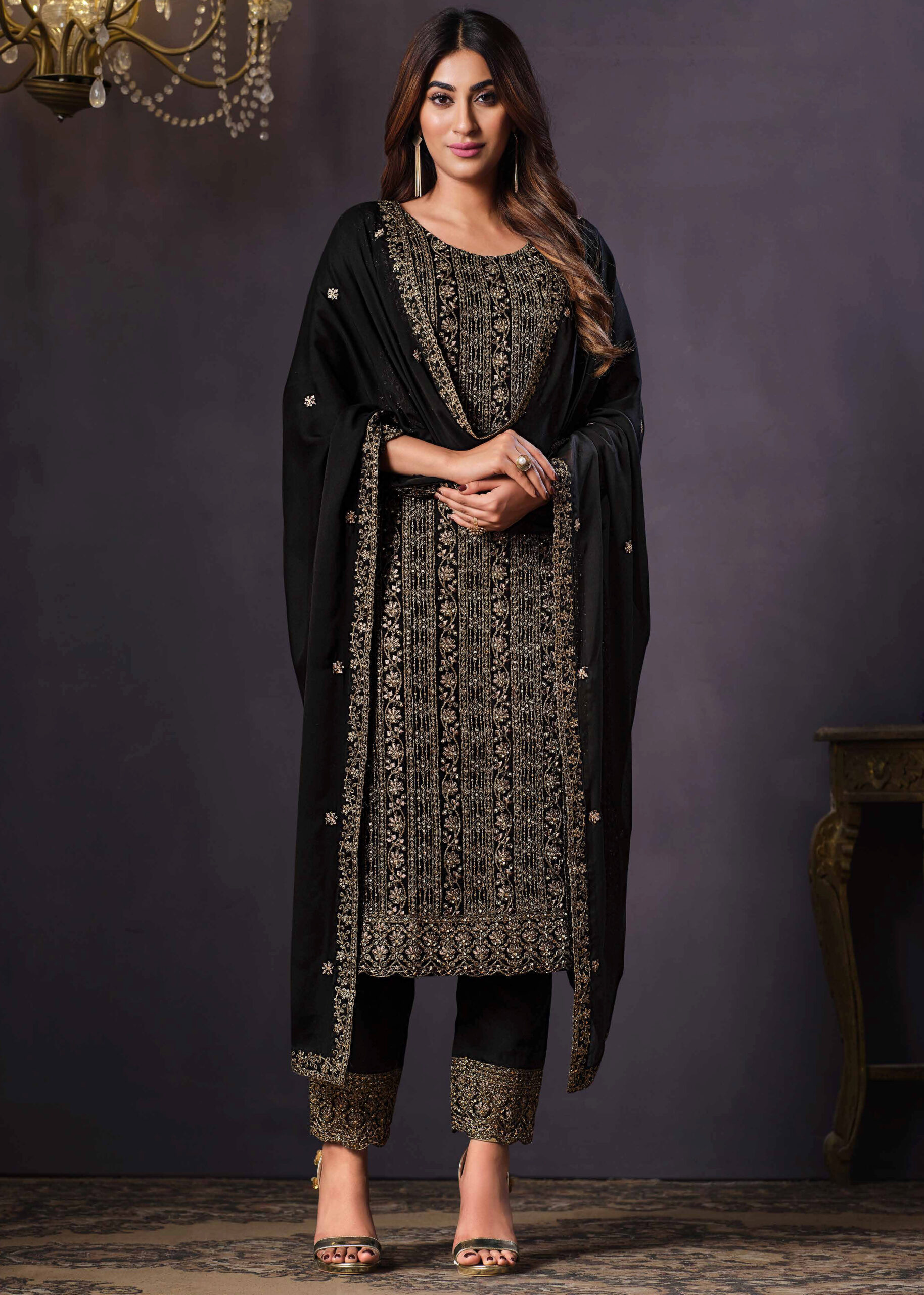 Vipul Alina Vol 2 4891-4896 Series Party Wear Salwar Suits.