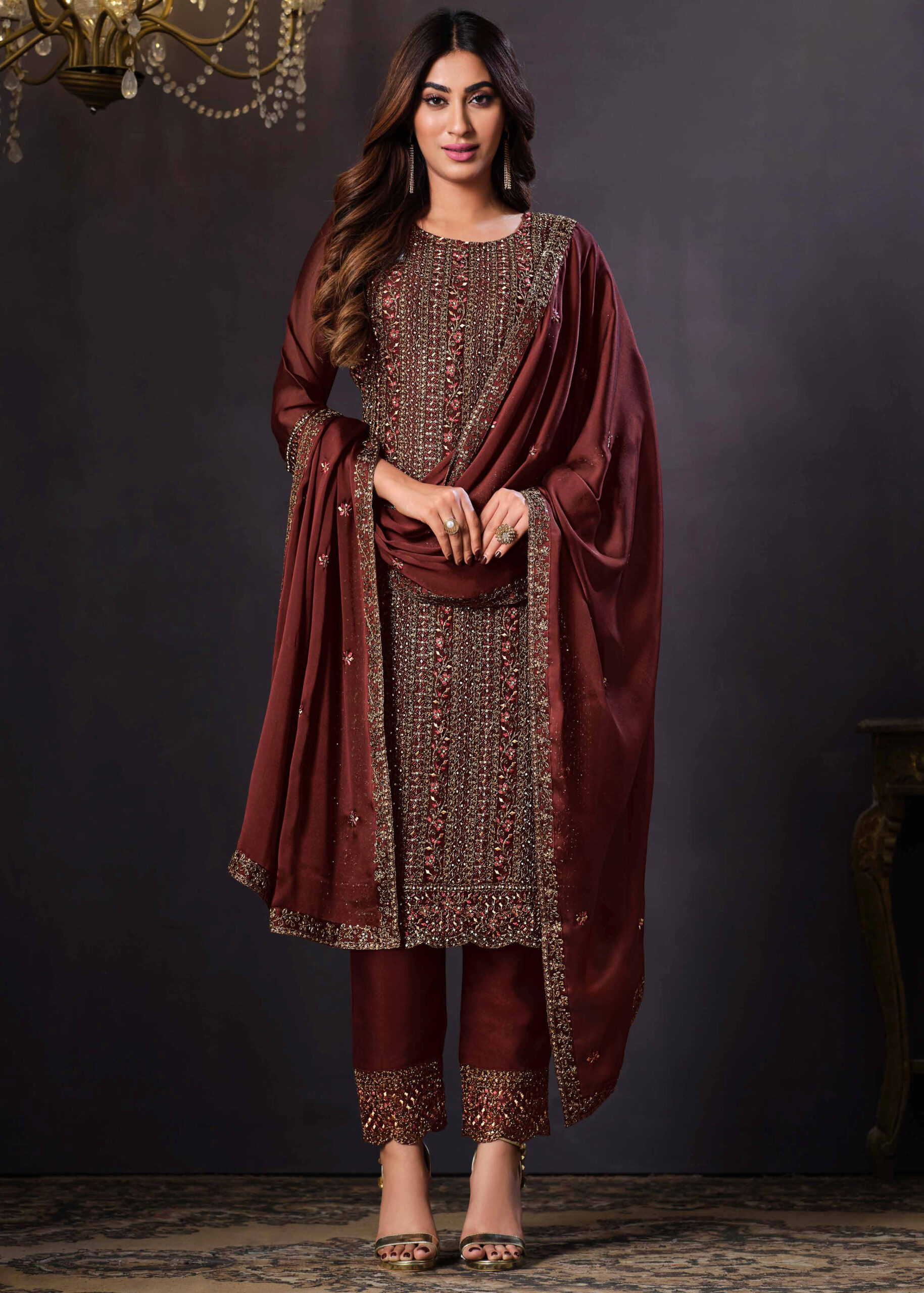 Vipul Alina Vol 2 4891-4896 Series Party Wear Salwar Suits.