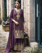 Trendy Branded Readymade Chinon Salwar Suit