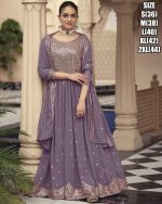 Presenting Partywear Georgette Long Gown Collection