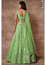 Wedding Wear Stitched Soft Organza Designer Lehenga Choli Collection