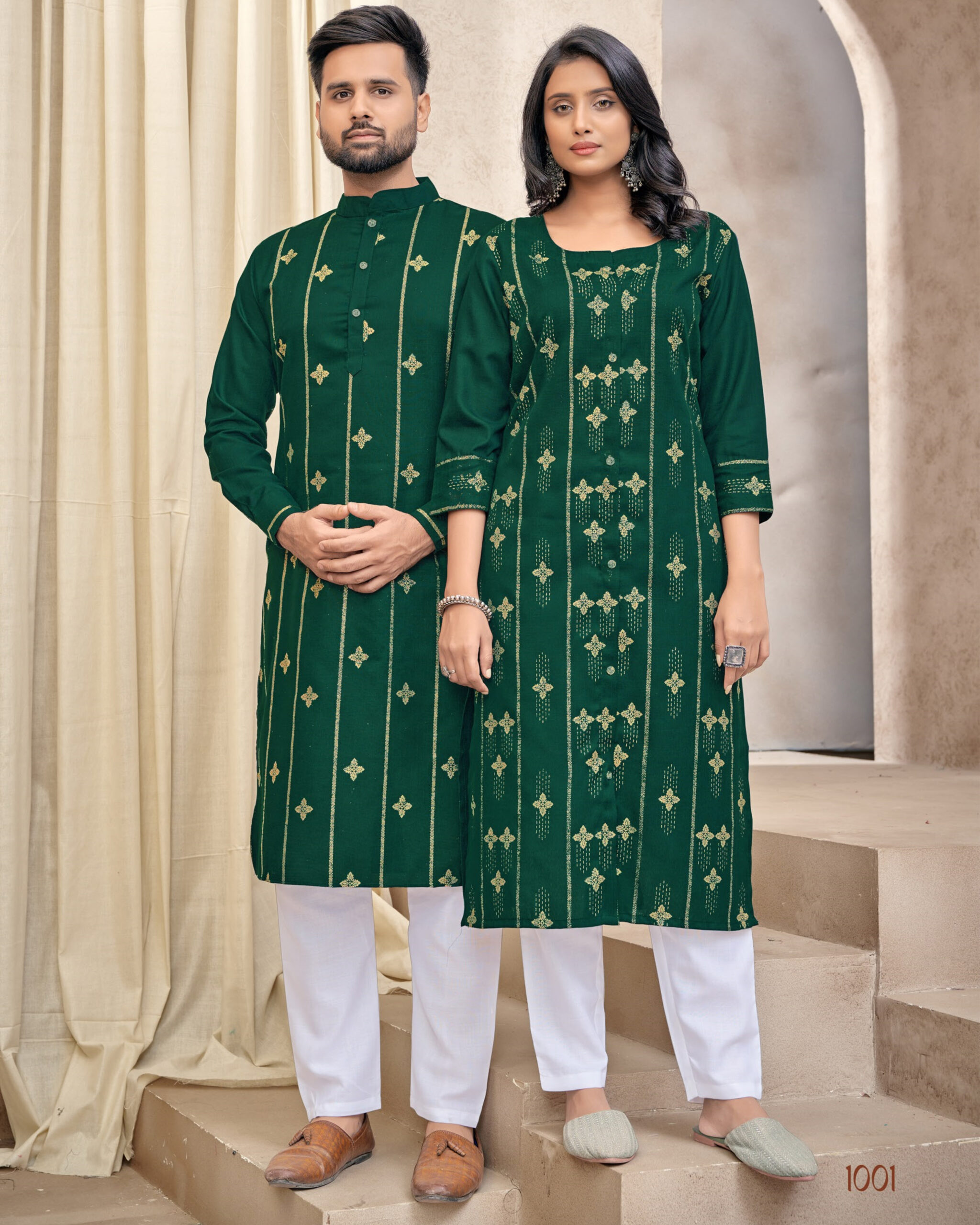 Presenting Readymade Pure Cotton Couple Set