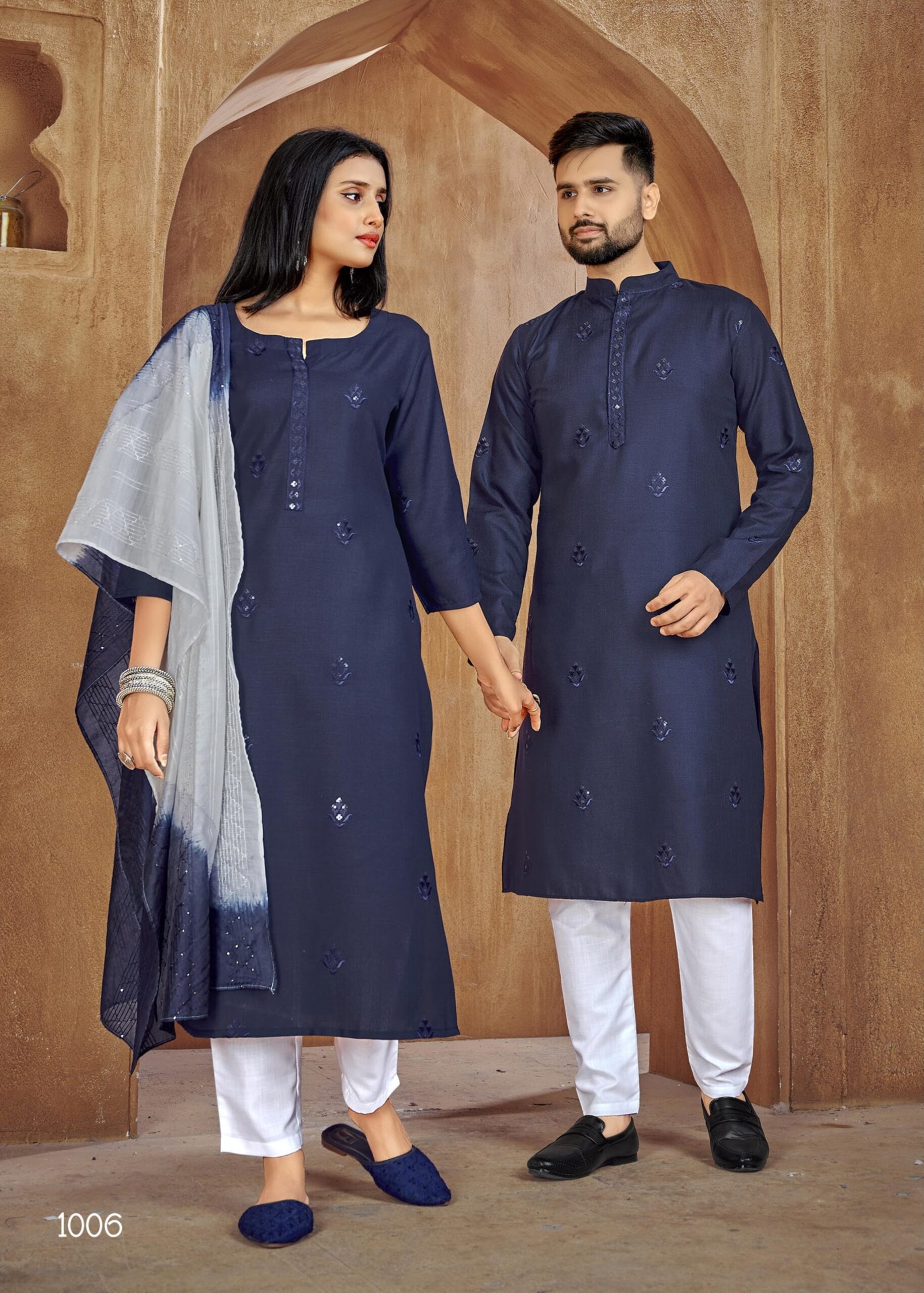Presenting Readymade Pure Cotton Couple Set
