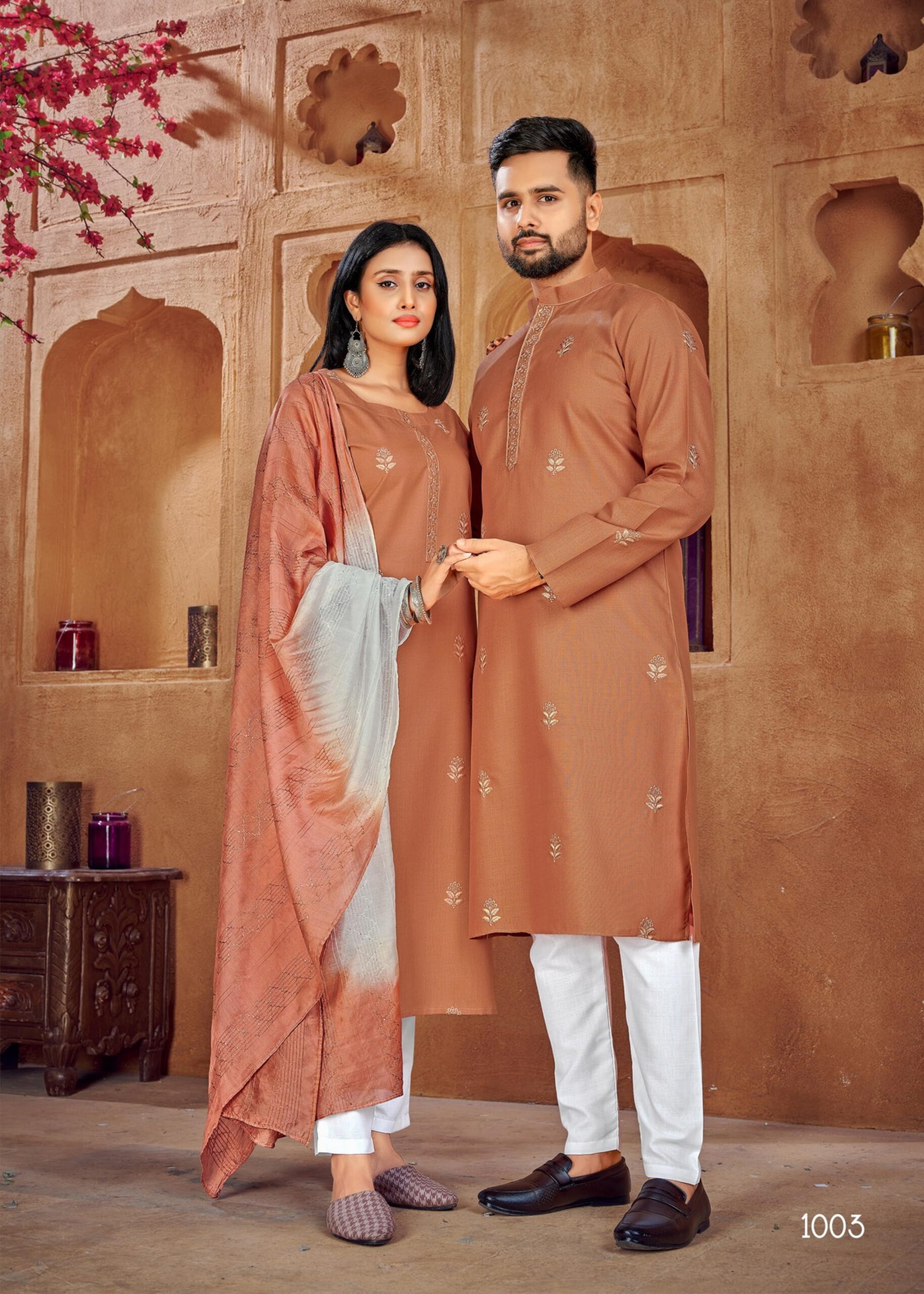 Presenting Readymade Pure Cotton Couple Set