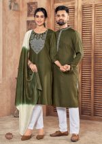 Present A Couple Combo Of Kurta With Payjama And Kurti With Pants & Dupatta