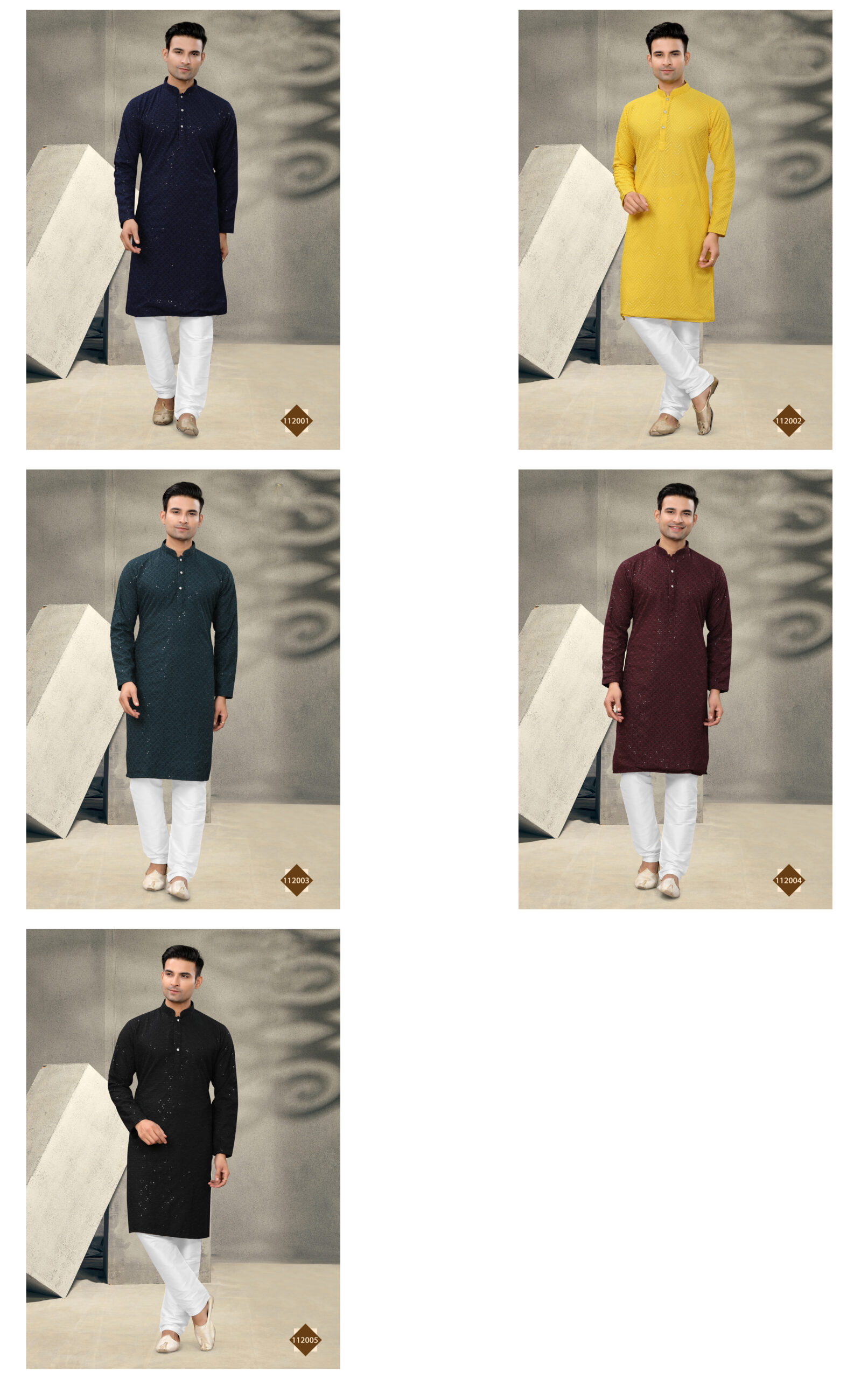 Occasion Wear Mens Kurta Pajama Catalog