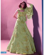 Unveil Elegance With Our Semi-stitched Lehenga Choli. Experience The Fusion Of Digital And Thread Work, A Perfect Blend Of Tradition And Modernity. Tailor To Your Fit And Celebrate Occasions In Style. 🌟💃