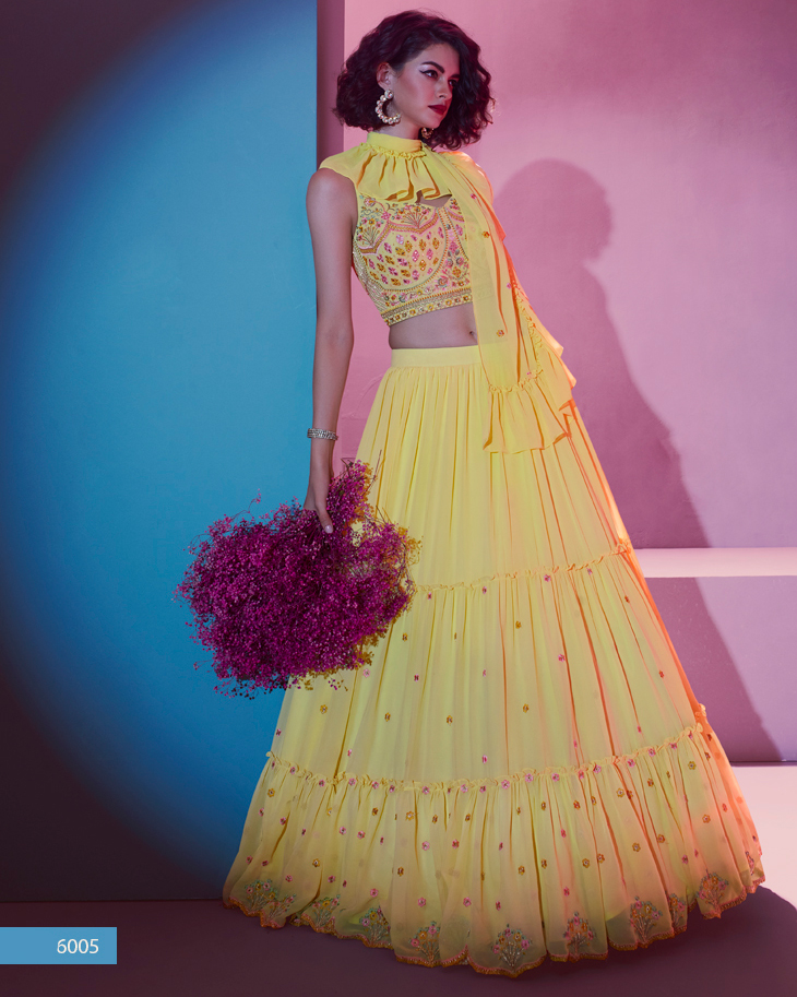 Unveil Elegance With Our Semi-stitched Lehenga Choli. Experience The Fusion Of Digital And Thread Work, A Perfect Blend Of Tradition And Modernity. Tailor To Your Fit And Celebrate Occasions In Style. 🌟💃