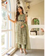 ANJU FABRICS PRESENTING NEW CATALOG FEELINGS NYRA KURTI PANT WITH DUPATTA