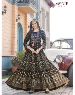 Myrie Present Flairy Vol 3 Rayon Printed Gown