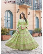 Myrie Present Flairy Vol 3 Rayon Printed Gown