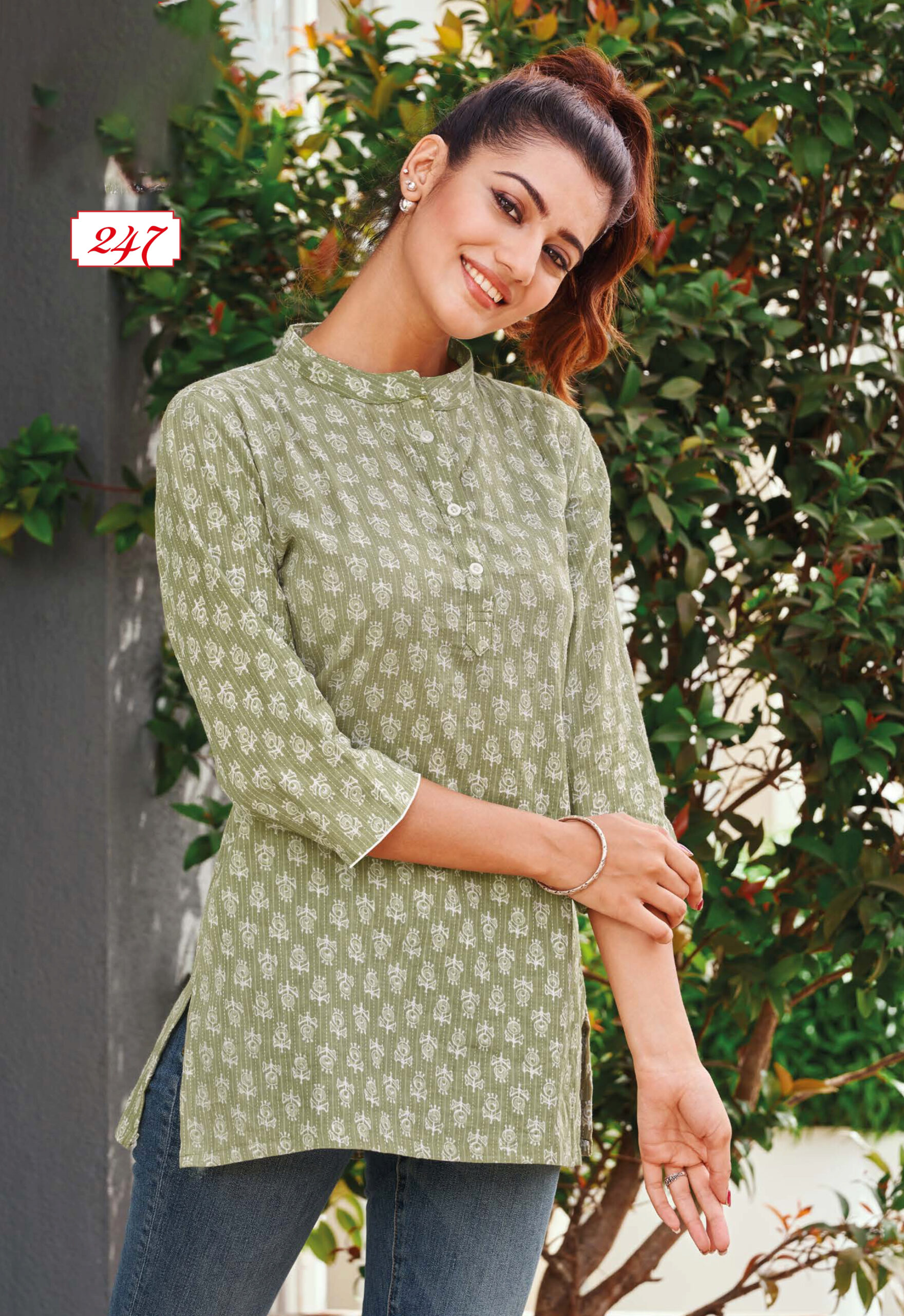 Summer Wear Pure Cotton Tops