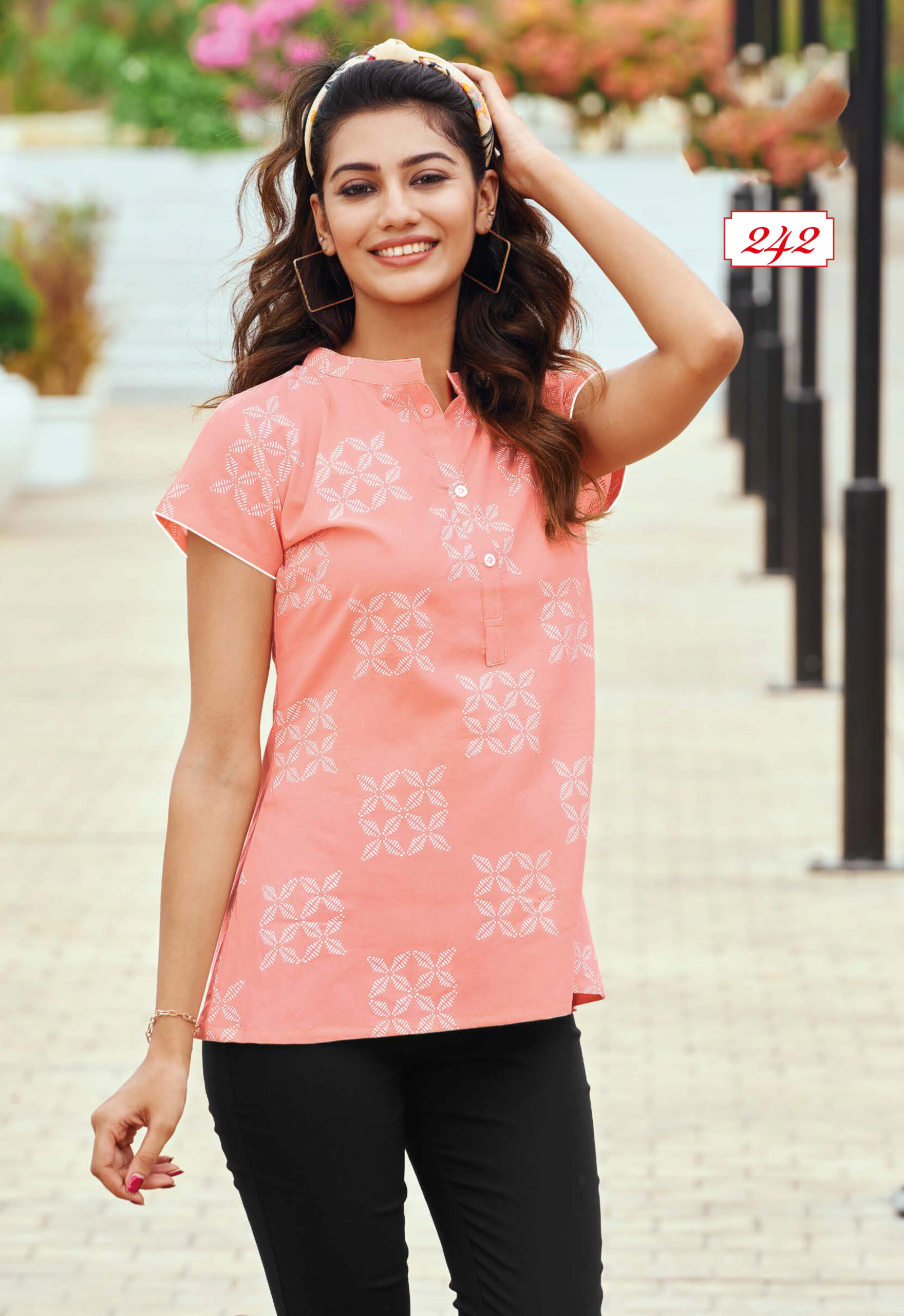 Summer Wear Pure Cotton Tops