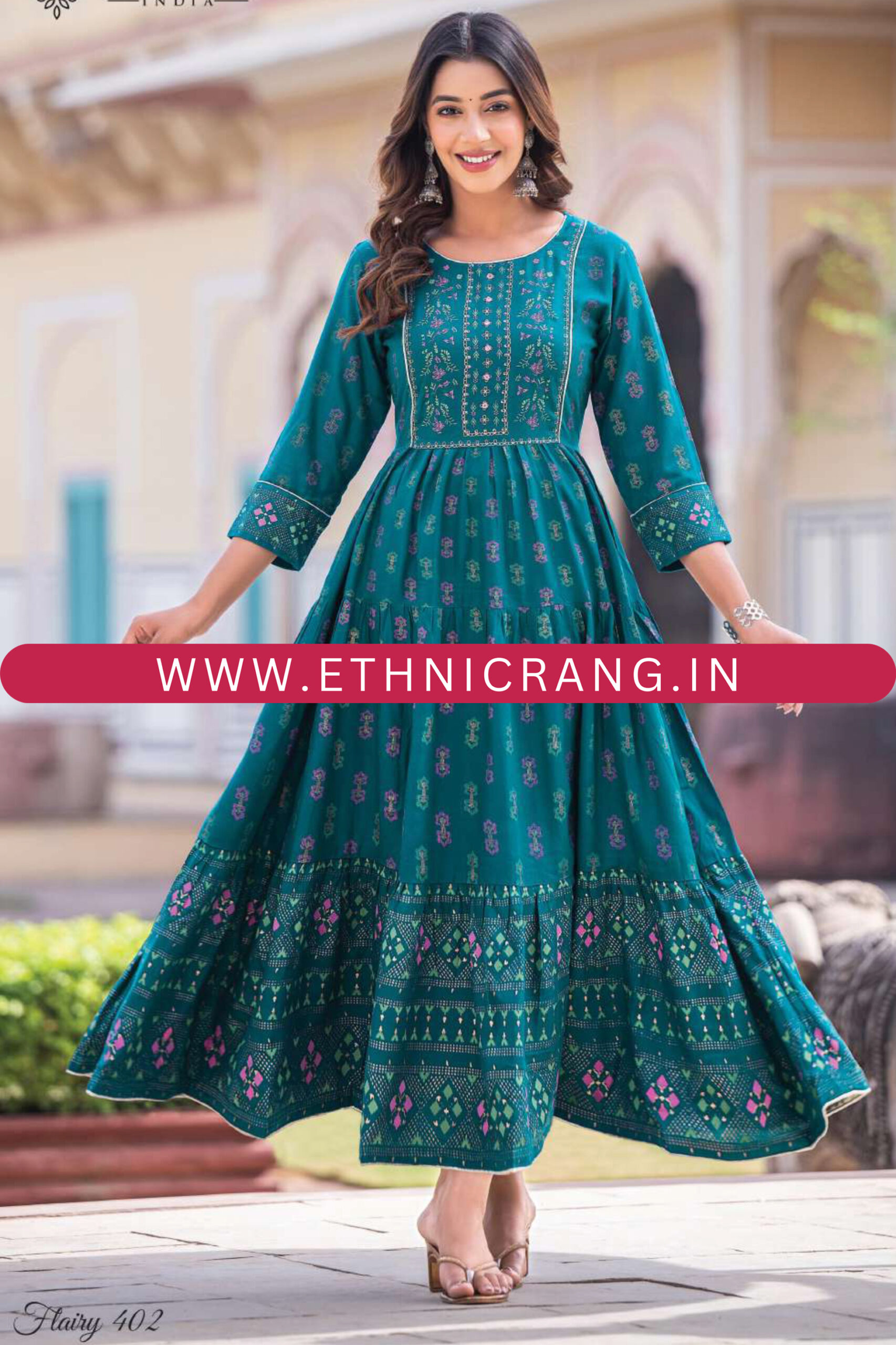 Look Stylish In Our New Affordable Range Gown Printed For All Day Comfort