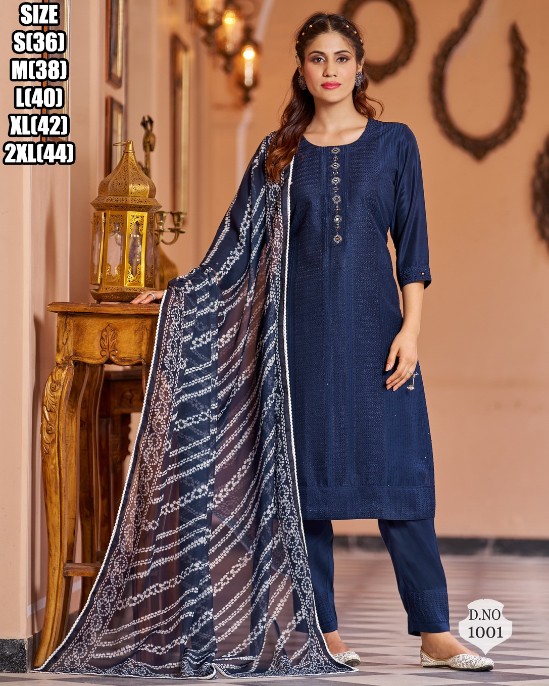 Radiate Elegance Luxurious Pure Silk Kurti Set With Intricate Work Soft Organza Dupatta And Butter Crape Inner