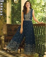 Partywear Readymade Georgette Jump Suit