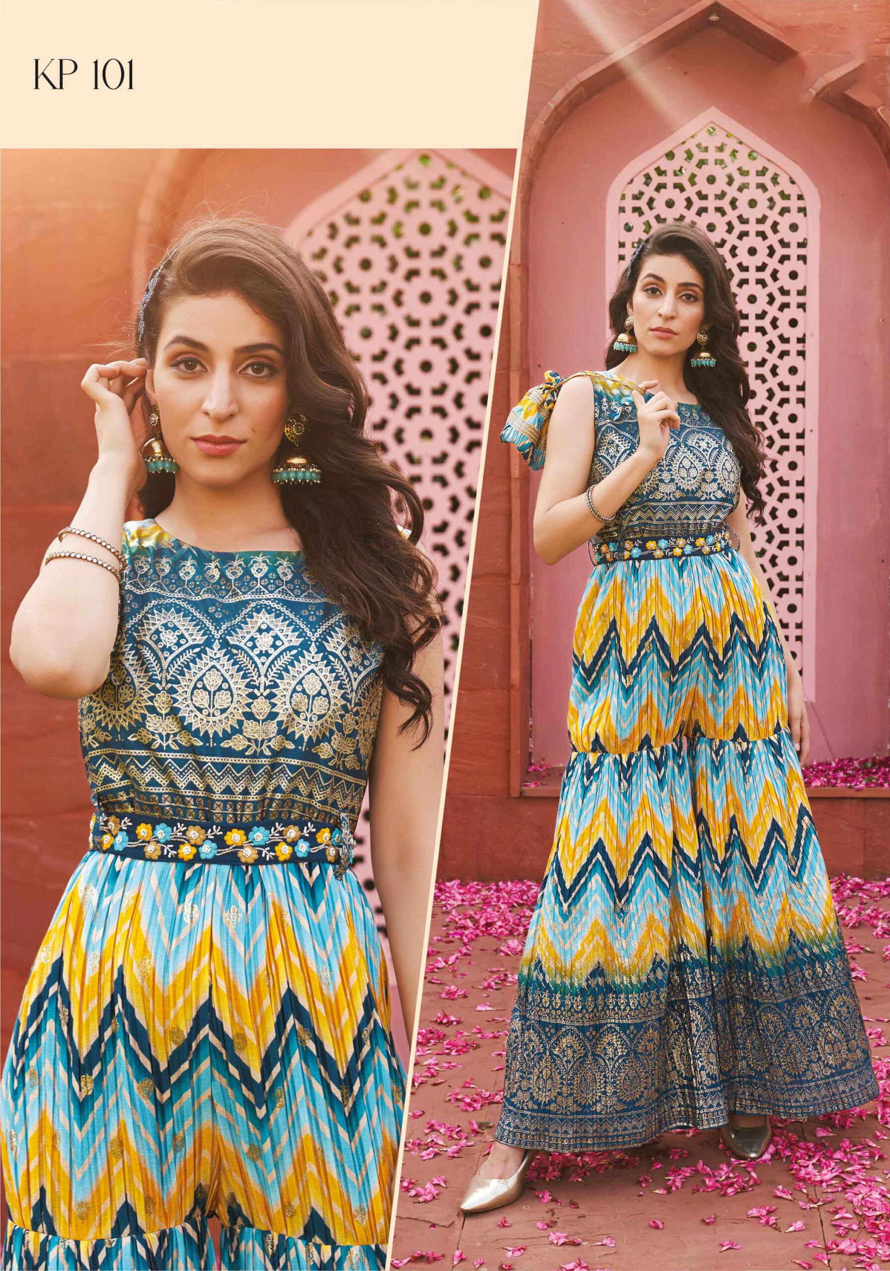 Kitty Party Fancy Western Wedding Wear Jump Suit Collection