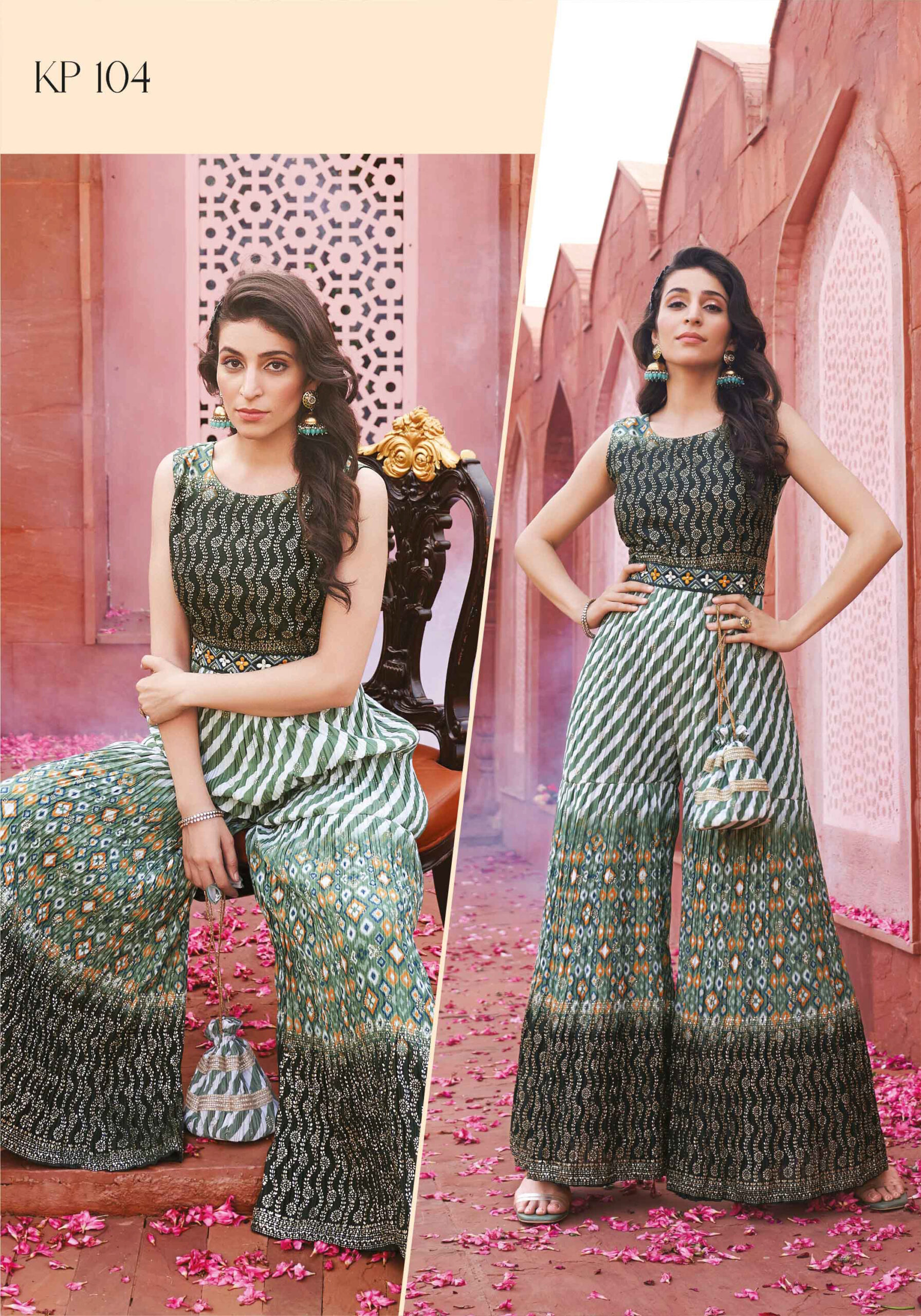 Kitty Party Fancy Western Wedding Wear Jump Suit Collection