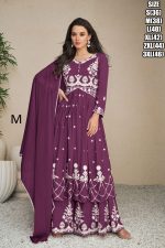 Shop the latest Lakhnavi Embroidered Kurti with Plazzo and Dupatta