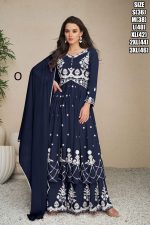 Shop the latest Lakhnavi Embroidered Kurti with Plazzo and Dupatta