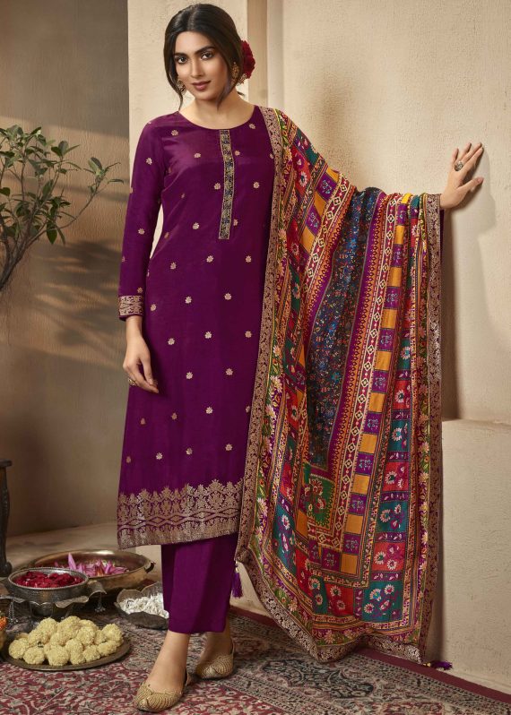 LT Fabrics Nitya Nayaab Exclusive Dola Jacquard Salwar Suit Catalog