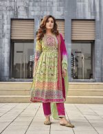 Parra Studio Libas Nayra Cut Vol 1 Muslin Fancy Designer Kurti  Set