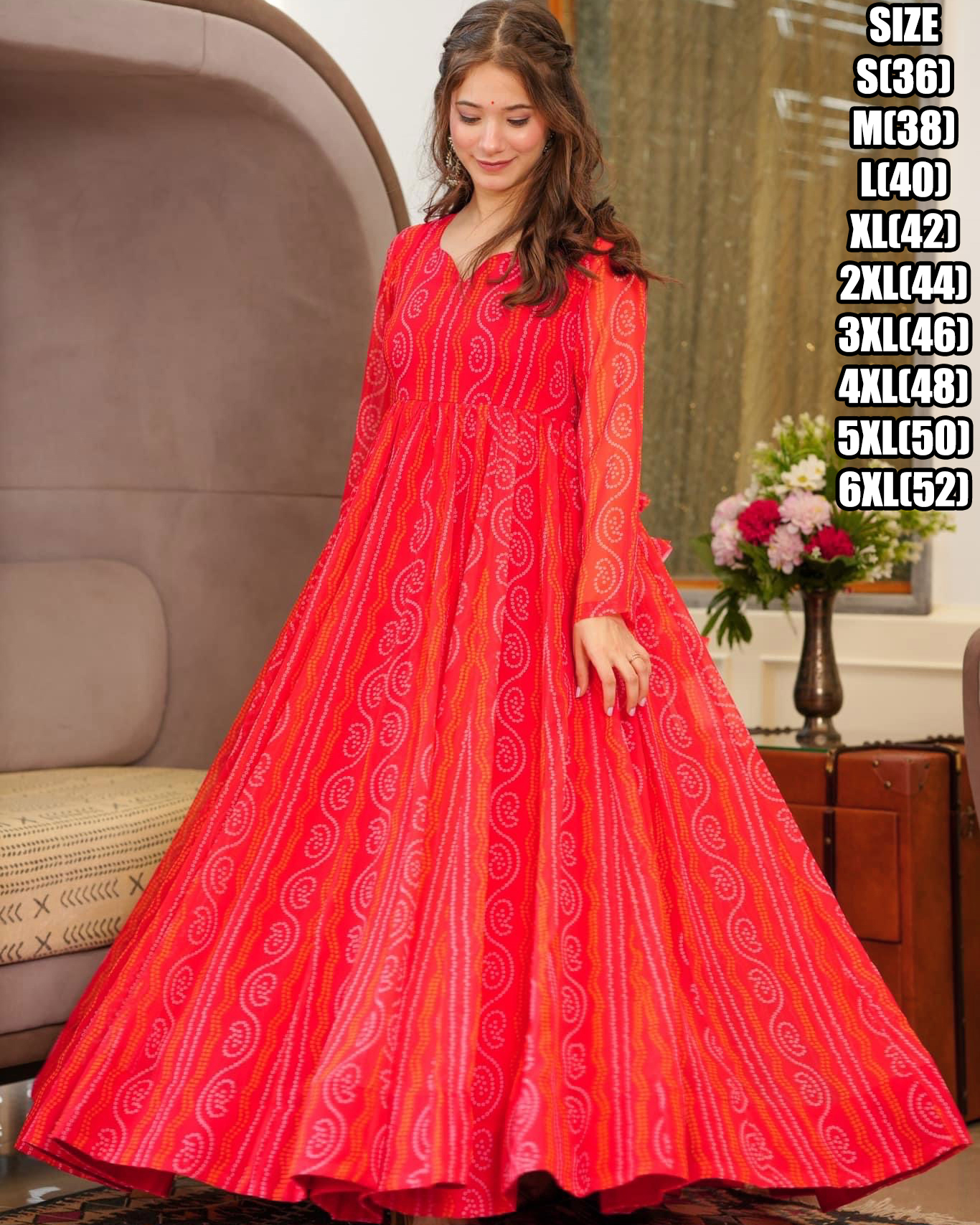 Women's Ready To Wear Heavy Georgette Digital Printed Gown With Dupatta