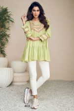 Enchanting Collection of Heavy Rayom Embroidery Tunics