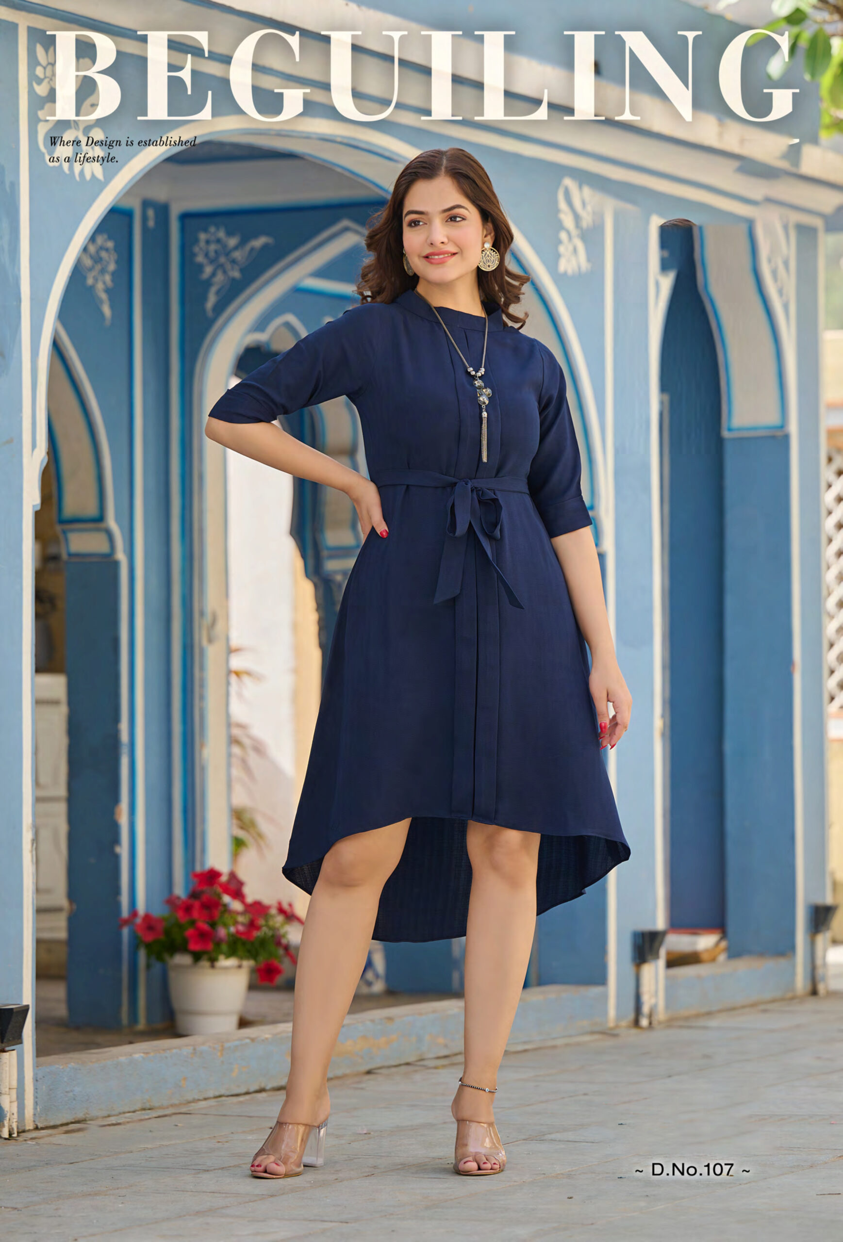 Stitched Heavy Chinnon Western One Pcs Collection