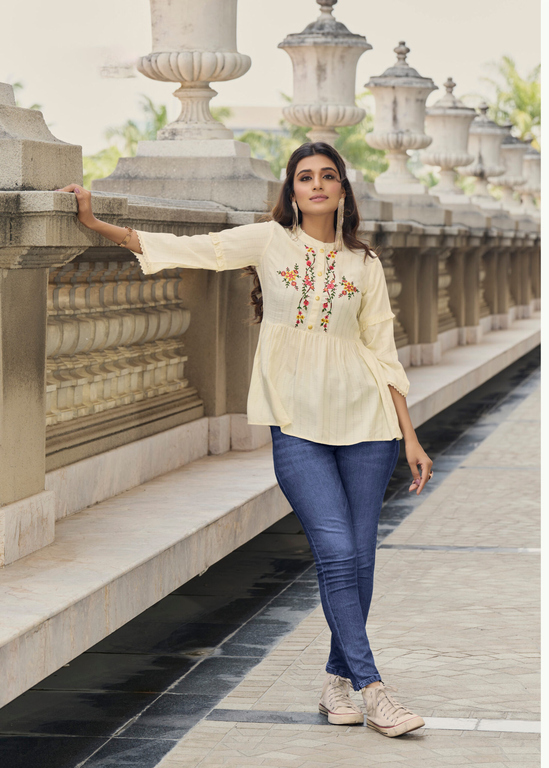 Lily & Lali Melody Vol 2 Readymade Exclusive Viscose Rayon Girls Tops Collection