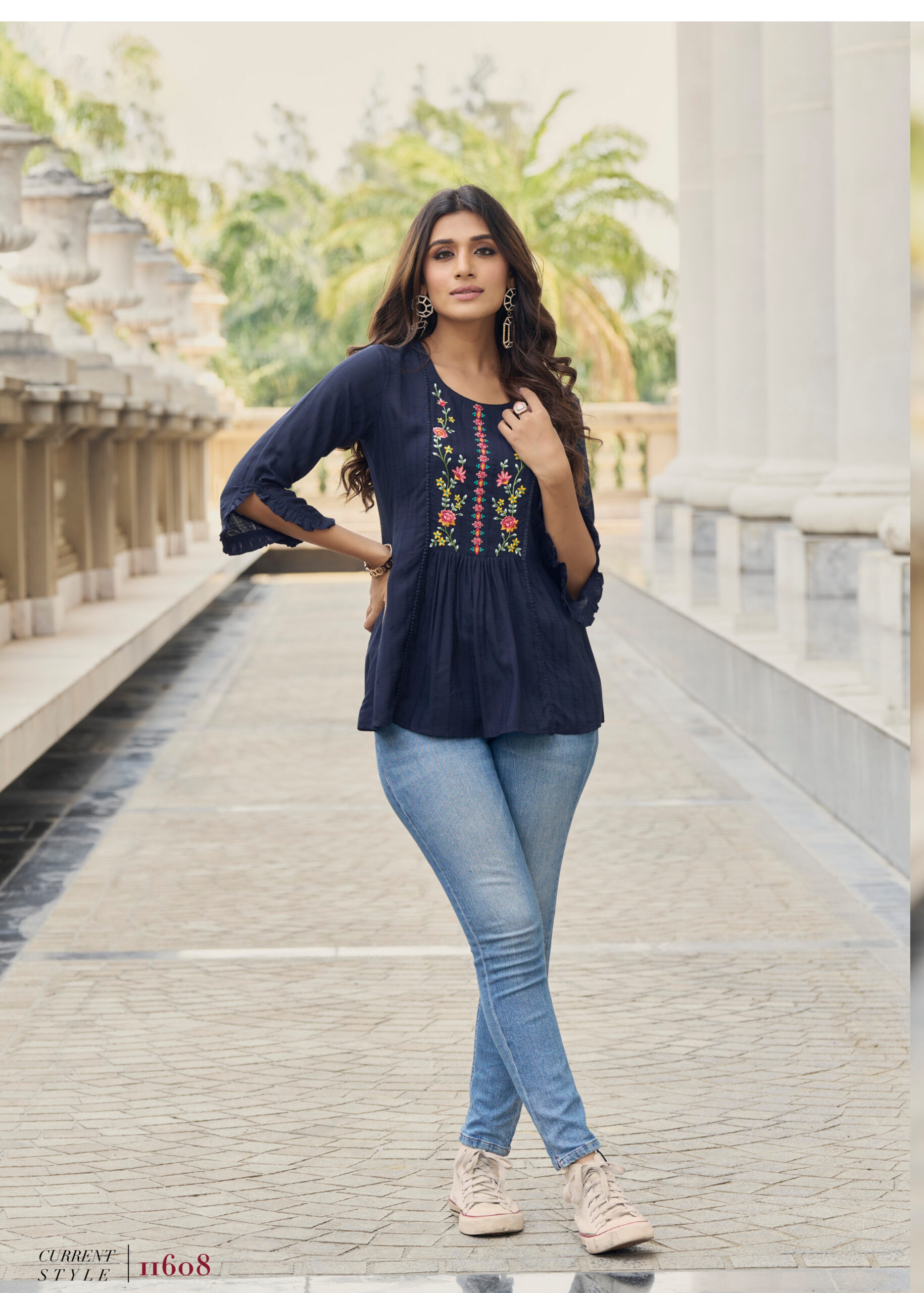 Lily & Lali Melody Vol 2 Readymade Exclusive Viscose Rayon Girls Tops Collection