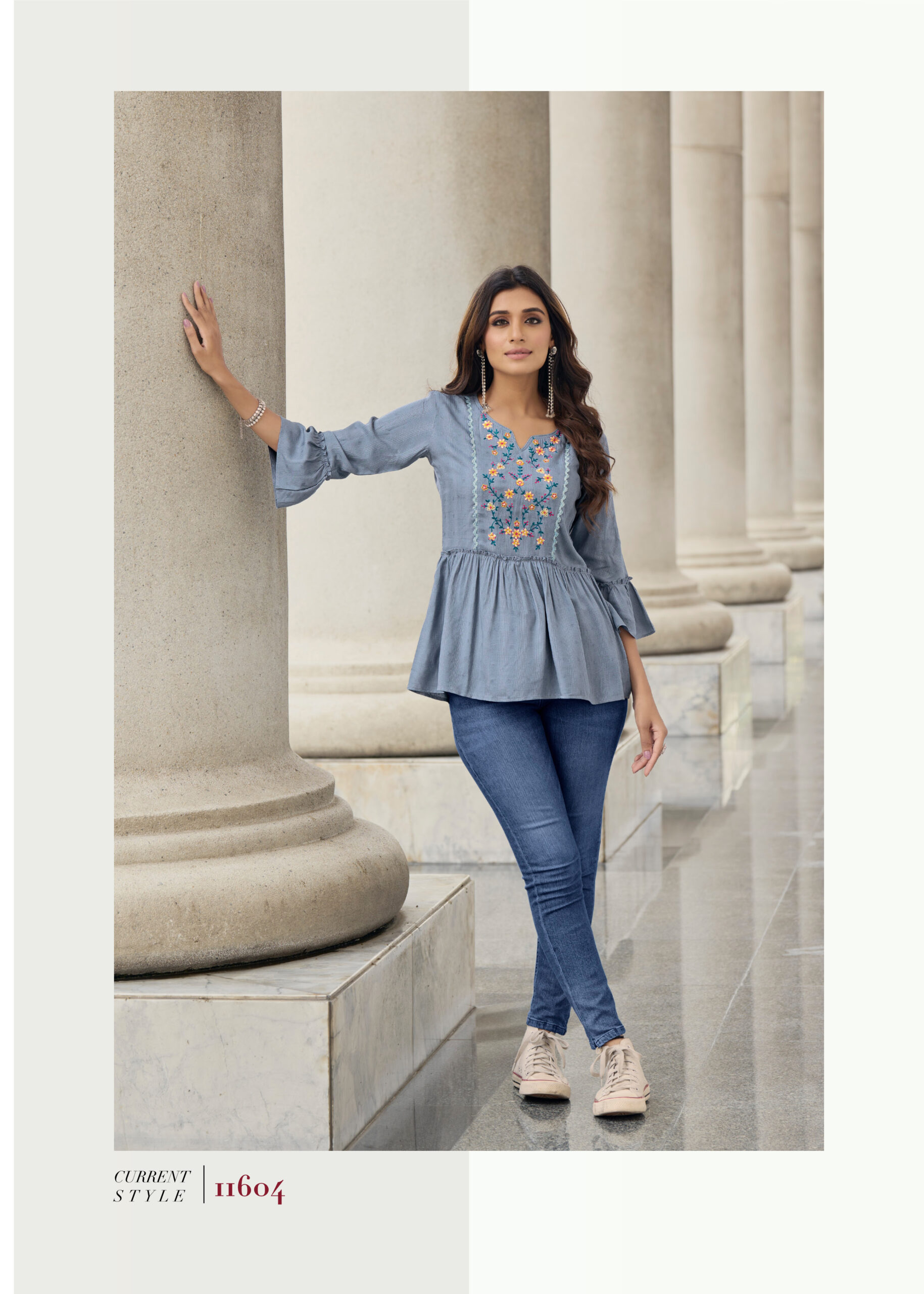 Lily & Lali Melody Vol 2 Readymade Exclusive Viscose Rayon Girls Tops Collection