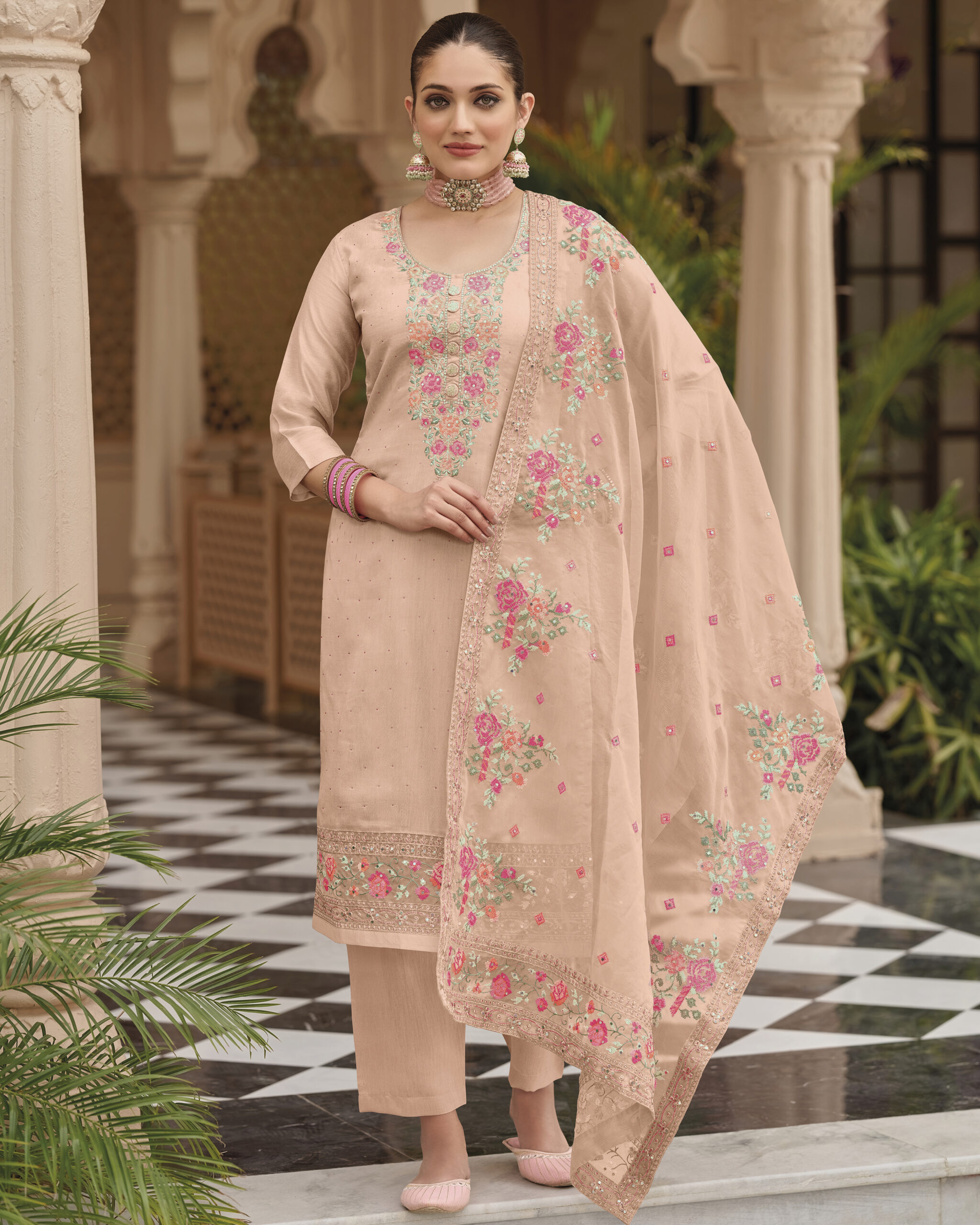 Presenting Party Wear Designer Unstitched Pakistani Suits Catalog