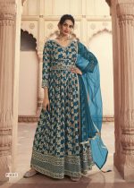 Lt Nitya Vol 503 Anarkali Stitched Embroidery Gown