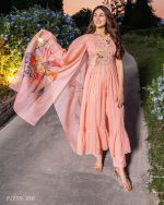 Center Slit & High Slit Kurta Pent With Dupatta