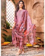 Immerse Yourself In Style With Our Stitched Viscose Kurti Set Enhanced By Beautiful Knots And Handwork Perfect For Effortless Party Elegance