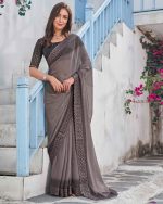 Flaunt Your Style in our Georgette Designer Saree with Blouse