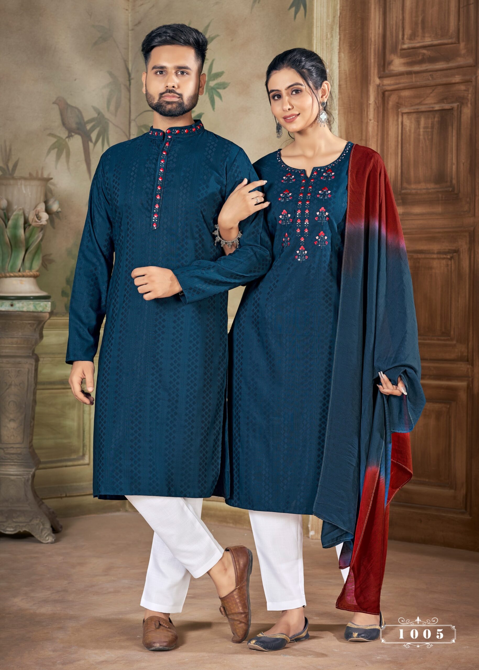Presenting Readymade Pure Viscose Couple Set