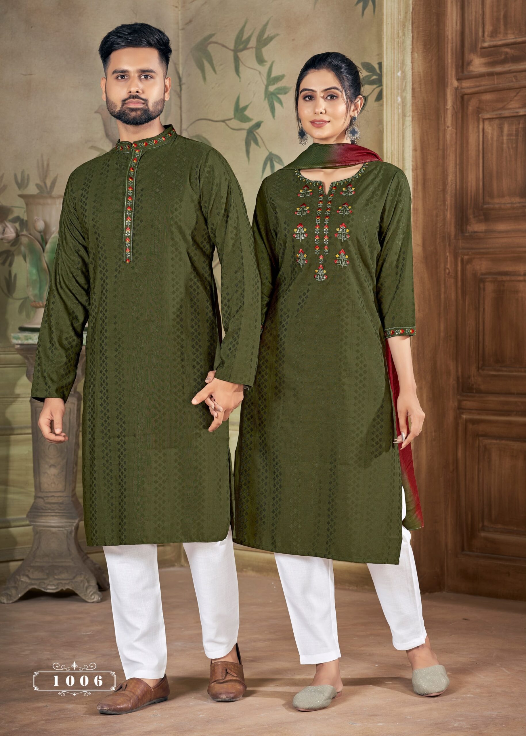 Presenting Readymade Pure Viscose Couple Set