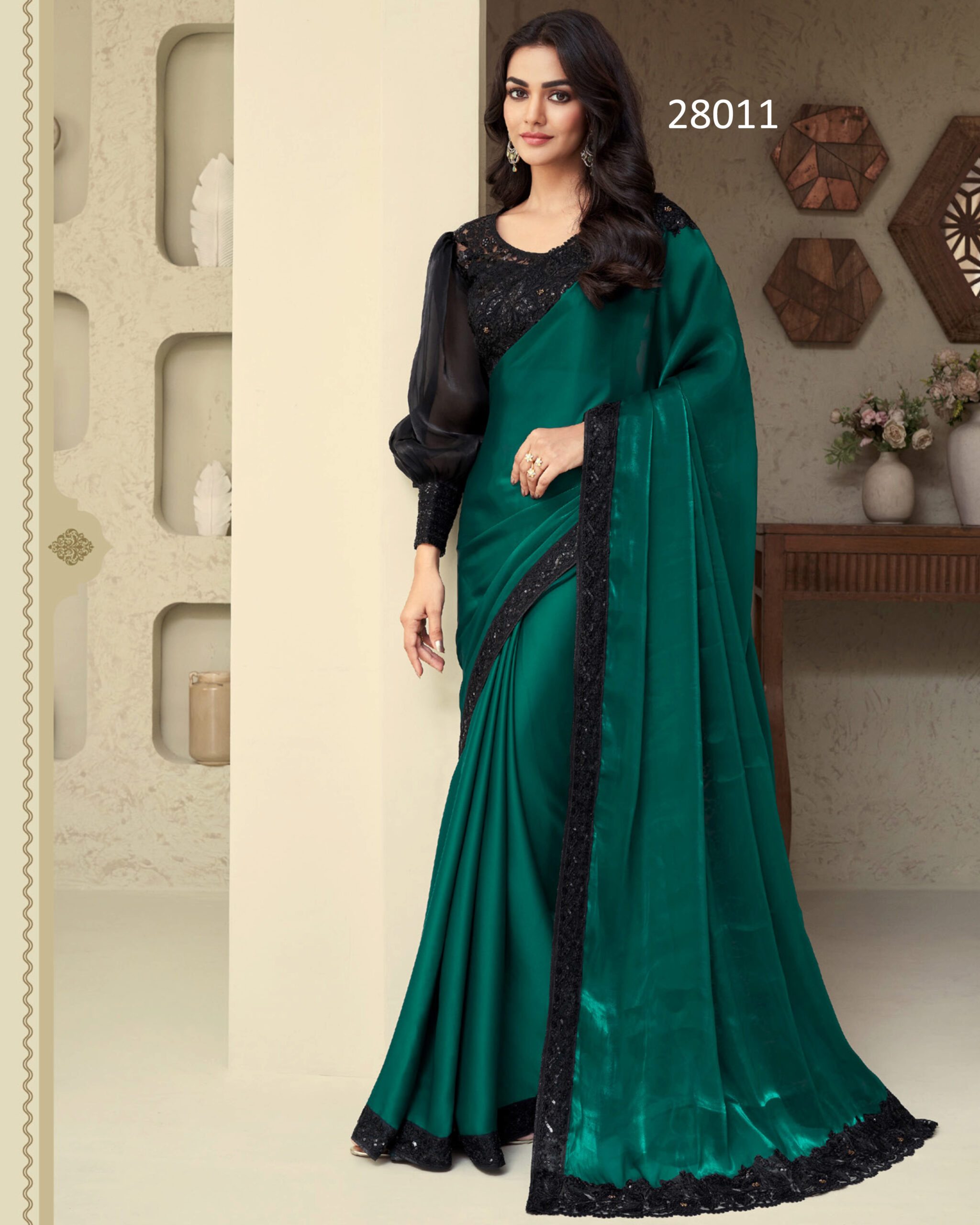 Chic & Glamorous Unveil The Allure Of Designer Partywear Sarees