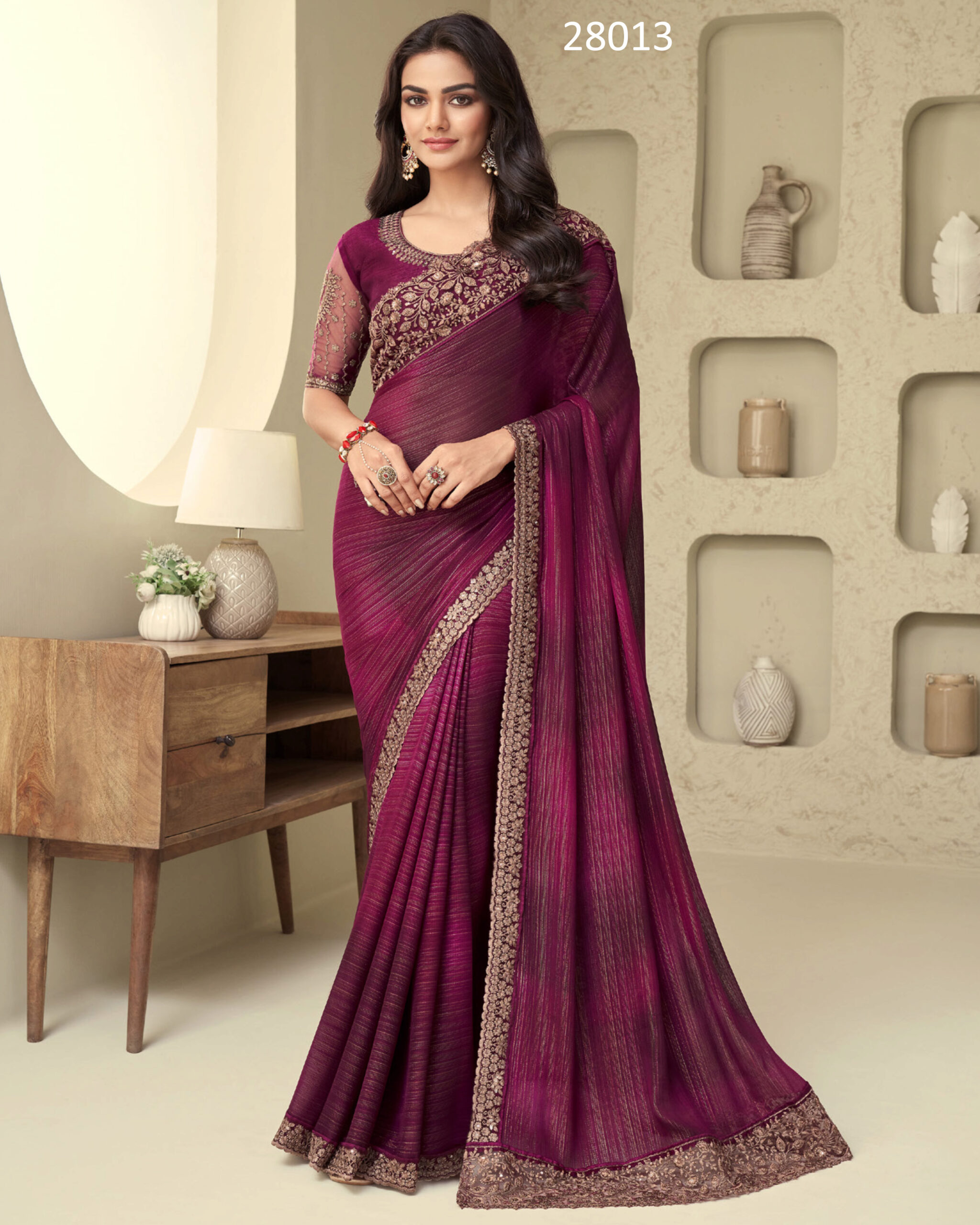 Chic & Glamorous Unveil The Allure Of Designer Partywear Sarees