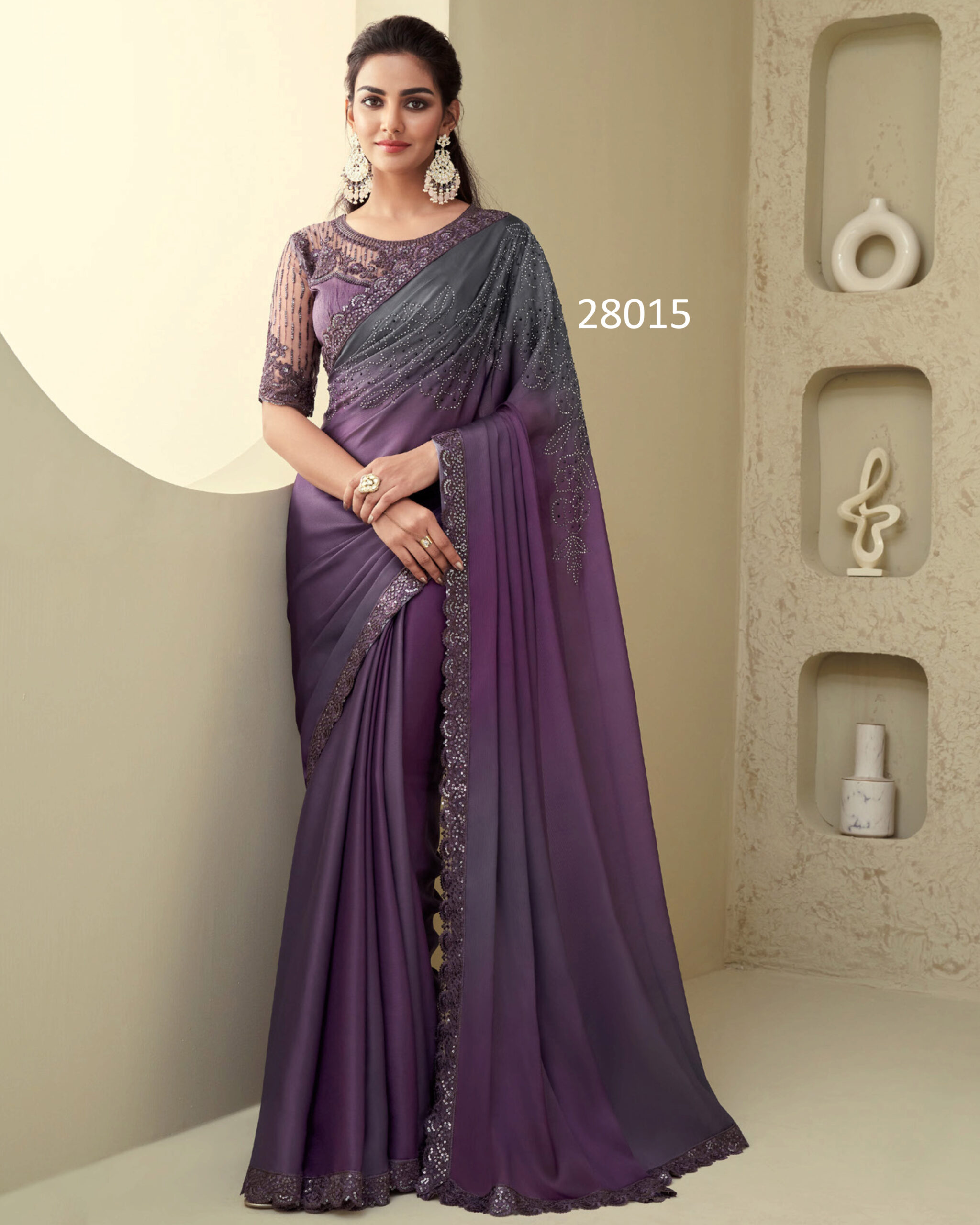 Chic & Glamorous Unveil The Allure Of Designer Partywear Sarees