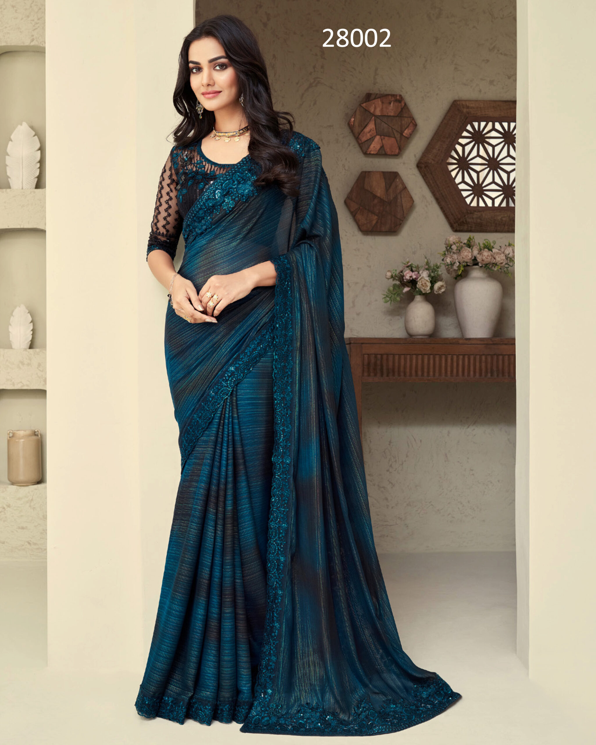 Chic & Glamorous Unveil The Allure Of Designer Partywear Sarees
