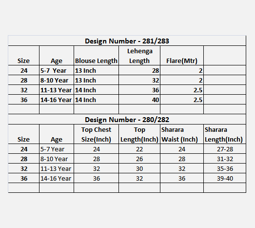 Kid's Wear Georgette Embroidery Stitched Lehenga Choli