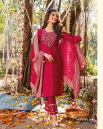 Mayur Fashion Sabhyata Vol-2 Viscose Silk Festive Wear Kurti Pent Dupatta