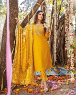 Mayur Fashion Sabhyata Vol-2 Viscose Silk Festive Wear Kurti Pent Dupatta