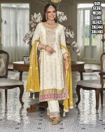 Ethnicrang Women's Premium Silk Stitched Embroidery Salwaar Kameez
