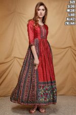 Designer Ready To Wear Dola Silk Long Gown